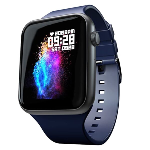 Fire Boltt Ring Bluetooth Calling Smartwatch SpO2 & 1.7 (Blue)
