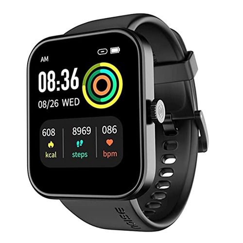 Noise ColorFit Pulse Grand Smart Watch (Jet Black)