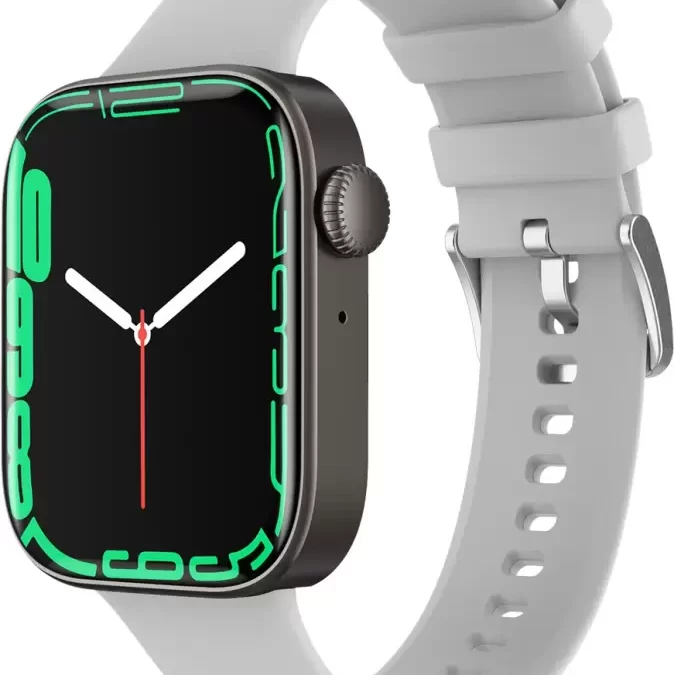Fire-Boltt Ring 2 Smartwatch with Bluetooth Calling (Grey)