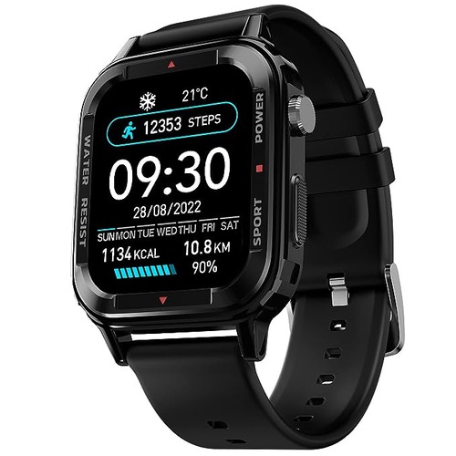 Fire-Boltt Tank 1.85 Bluetooth Calling Smart Watch (Black)